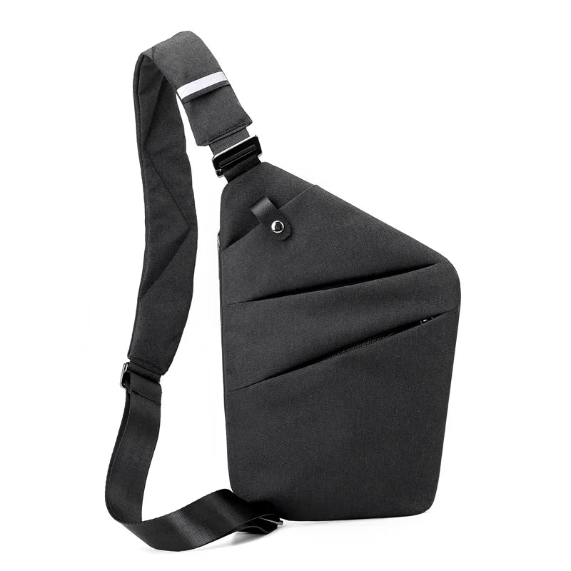 Men Ultra Thin Anti-Theft Small Chest Bag Mini Cross Body Bags Male One Shoulder Sling Bag for Travel Boy Sports Bag
